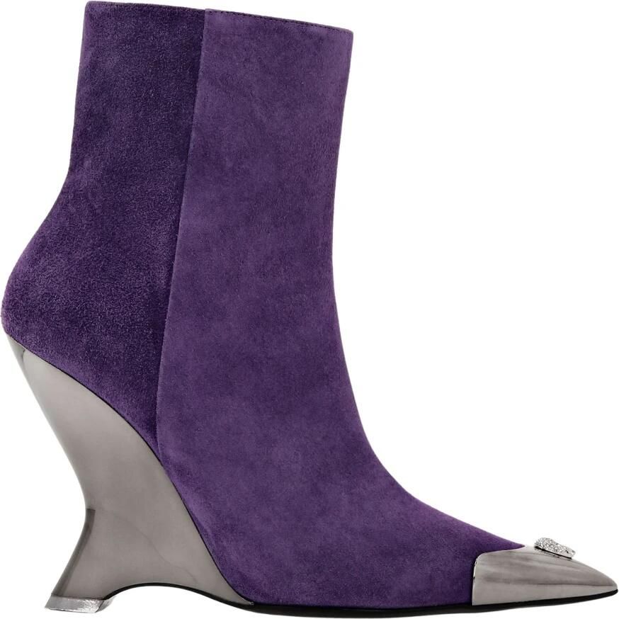 Philipp Plein Suède Laarzen met Sleehak - Foto 2