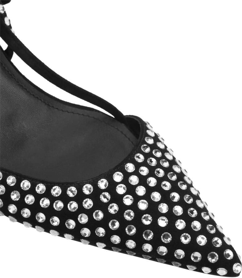 Philipp Plein Suede Slingbacks Skull Belts 9 - Foto 3