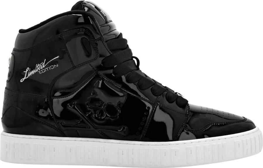 Philipp Plein Super Street Hi-Top Sneakers Skull&Bones