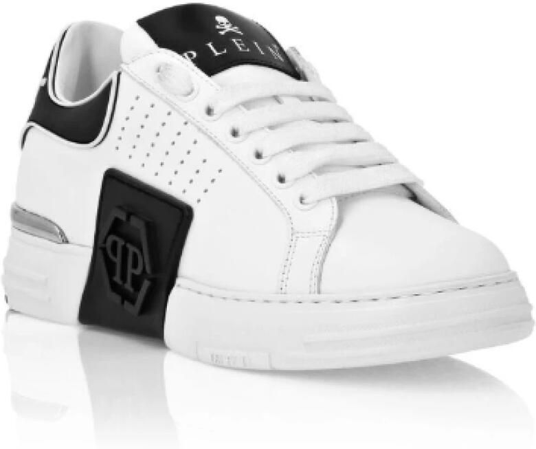 Philipp Plein Top Hexagon Low-Top Sneakers