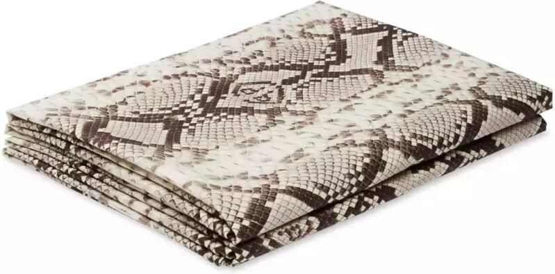 Philipp Plein Twee kussenslopen in slangenprint - Foto 1