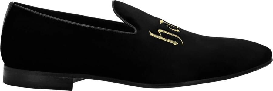 Philipp Plein Velvet Loafers Embroidered - Foto 2