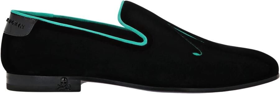 Philipp Plein Velvet Loafers