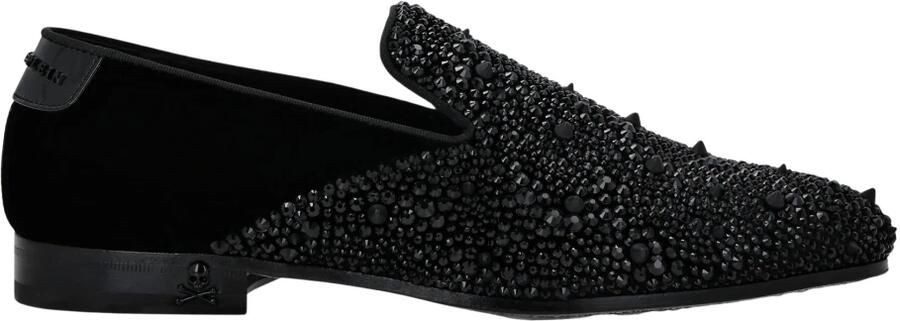 Philipp Plein Velvet Loafers Stones - Foto 2