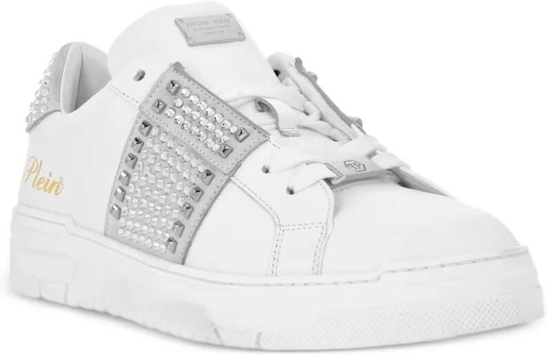 Philipp Plein Low Top Sneakers Strass Studs - Foto 3