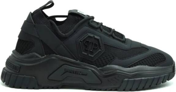Philipp Plein Panel Sneakers met Platformzool Black Heren - Foto 2
