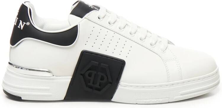 Philipp Plein Sneakers met logodetails en spoiler