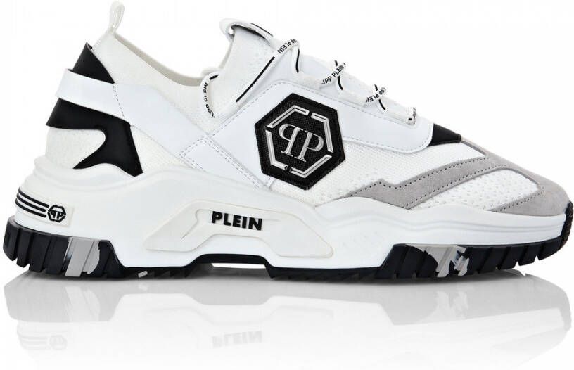 Philipp Plein Hexagon Predator Sneakers White Heren