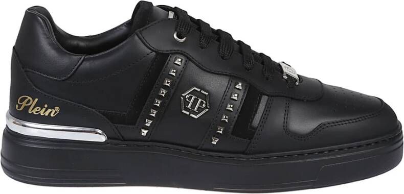 Philipp Plein Stijlvolle lage top sneakers met studs