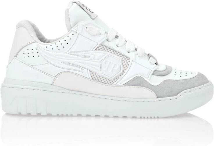 Philipp Plein Stijlvolle Sneakers voor Mannen White Dames