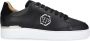 Philipp Plein Ultra Lage Hexagon Kalfsleren Sneaker Black Heren - Thumbnail 1
