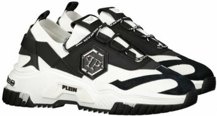 Philipp Plein Vegan Trainer Predator TM Sneakers Wit Heren - Foto 3