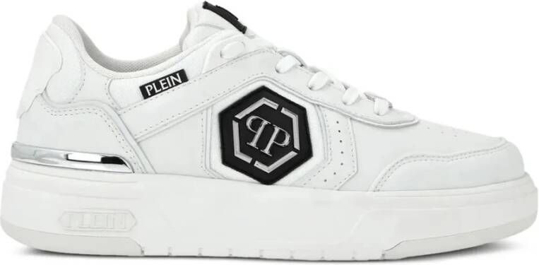 Philipp Plein Witte Lo-Top Sneakers