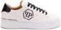 Philipp Plein Witte Sneakers met Zwarte Details - Thumbnail 1