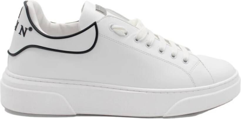 Philipp Plein Witte Sneakers Paas Msc3190 Ple075N White Heren