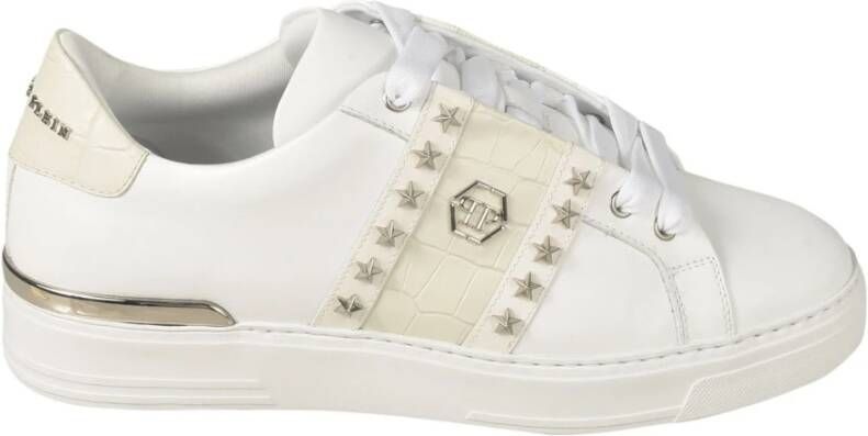 Philipp Plein Witte Sneakers Wit Heren