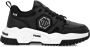 Philipp Plein Zwarte Chunky Sneakers met Hexagon Logo - Thumbnail 1