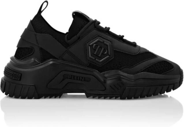 Philipp Plein Zwarte Predator Sneakers Black Heren