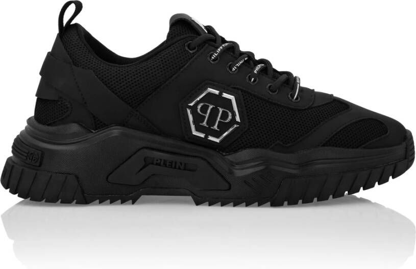 Philipp Plein Zwarte Sneakers Black Dames