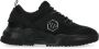 Philipp Plein Zwarte Sneakers voor Mannen met Logo Details Black Heren - Thumbnail 1