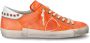 Philippe Model Ambachtelijke Oranje Suède Sneakers Orange Heren - Thumbnail 7