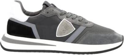 Philippe Model Vintage-geïnspireerde Sneakers Tropez 2.1 Laag voor Heren Grijs Heren