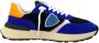 Philippe Model Blauwe Technische Stoffen Sneakers met Suède Blue Heren - Thumbnail 1