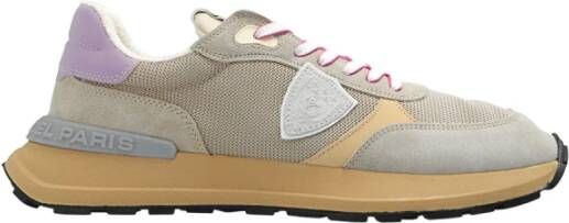Philippe Model Beige Antibes Hardloopschoenen Vrouwen Multicolor Dames