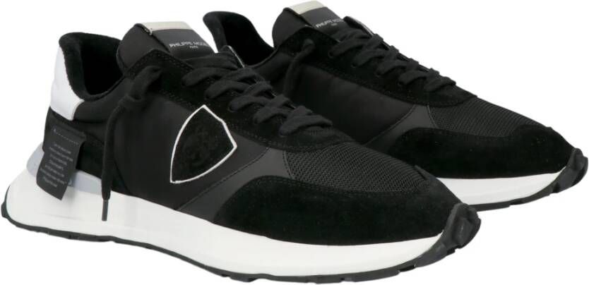 Philippe Model Antibes Sneakers Stijlvolle en Comfortabele Herensneakers Black Heren