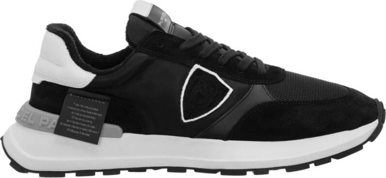 Philippe Model Antibes Sneakers Stijlvolle en Comfortabele Herensneakers Zwart Heren