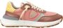 Philippe Model Vintage Racing Style Sneakers Vrouwen Roze Multicolor Dames - Thumbnail 2
