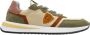 Philippe Model Beige Sneakers met Nylon en Suède Beige Dames - Thumbnail 1