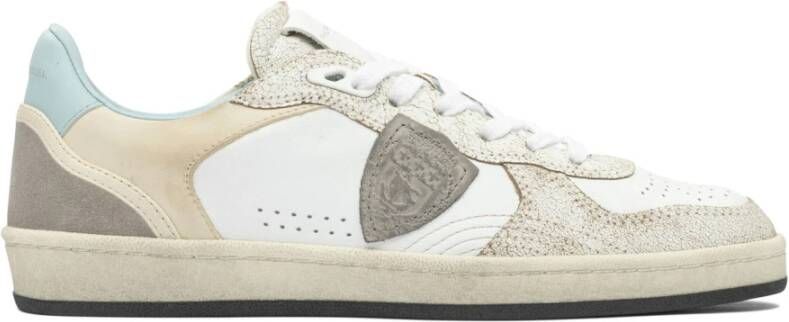 Philippe Model Lage Sneakers PGLD VC02 PGAL-VEAU CLARKLE BLANC CIEL
