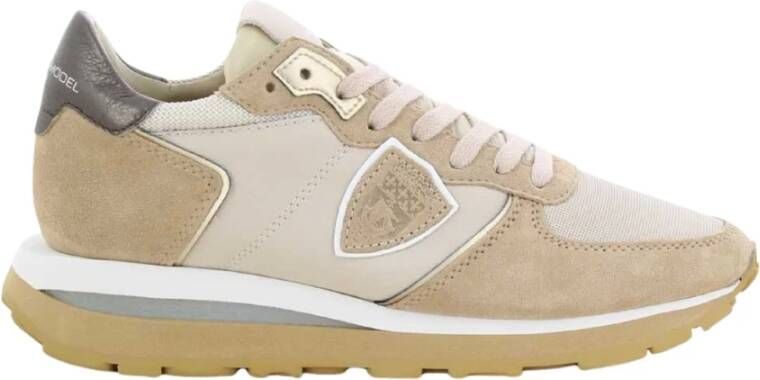 Philippe Model Beige Tropez Haute LOW Damesschoenen