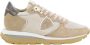 Philippe Model Beige Tropez Haute LOW Damesschoenen - Thumbnail 1