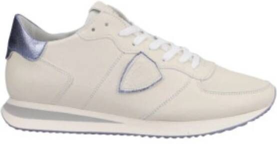 Philippe Model Bi-Color Leren Sneakers voor de Zomer Multicolor Dames