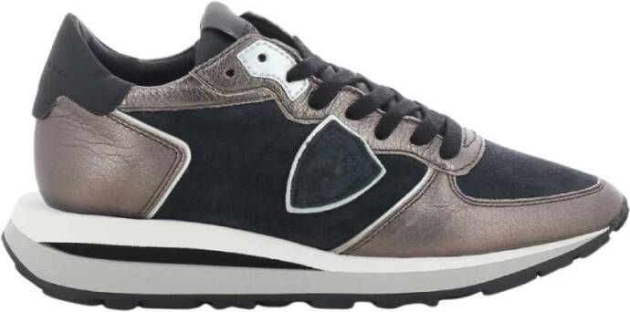 Philippe Model Bronze High-Top Sneakers Tropez Haute