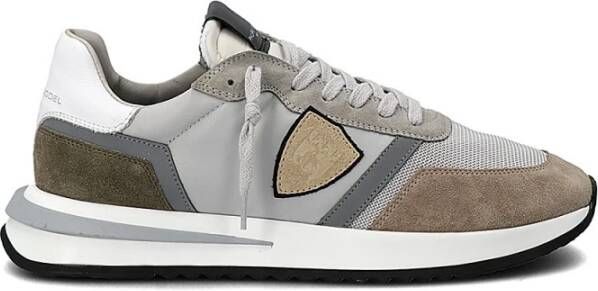 Philippe Model Tropez 2.1 Low Man Sneaker Kleur: Mondial Gris Grijs Heren