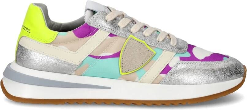 Philippe Model Camouflage Lage Top Trainer Multicolor Dames
