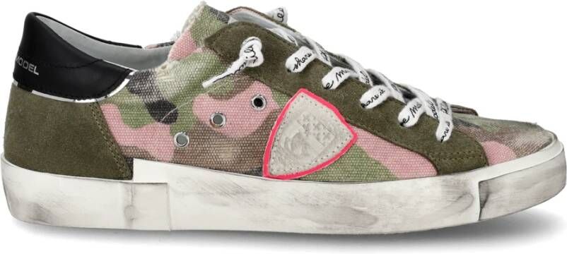 Philippe Model Casual Foxing Tape Sneakers Multicolor Dames