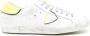 Philippe Model Leren Vetersneakers met Handtekeningembleem White Heren - Thumbnail 14