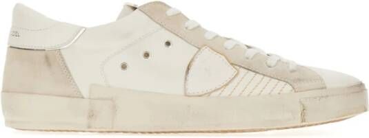 Philippe Model Casual Sneakers voor Dagelijks Gebruik White Heren