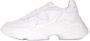 Philippe Model Logo Sneakers met Leren Bovenwerk en Rubberen Zool White Dames - Thumbnail 7