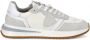 Philippe Model Ivoor Leren Sneakers met Contrasterende Details Beige Heren - Thumbnail 1