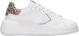 Philippe Model Dierenprint Lage Top Sneakers White Dames - Thumbnail 10