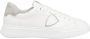 Philippe Model Eenvoudige Temple Sneakers met Vetersluiting White Heren - Thumbnail 11