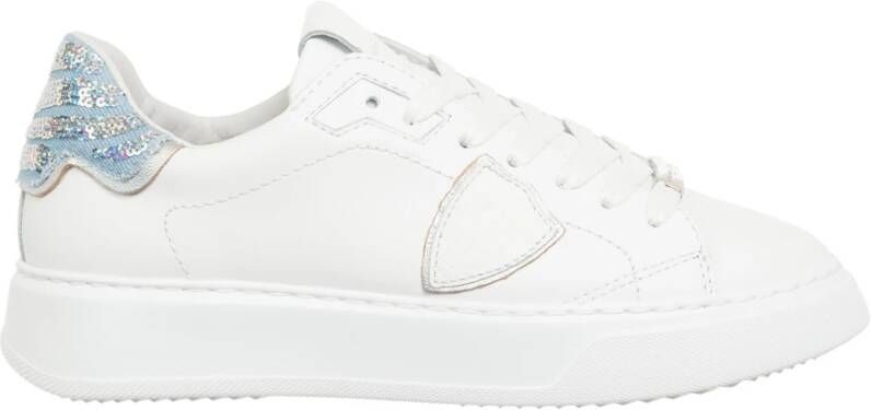 Philippe Model Eenvoudige Veterschoenen voor Temple