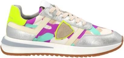 Philippe Model Camouflage Lage Top Trainer Multicolor Dames