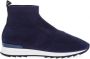 Philippe Model Elastische sneakers in marineblauw Blauw Heren - Thumbnail 1