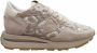 Philippe Model Geborduurde Zand Wit Goud Sneakers - Thumbnail 1